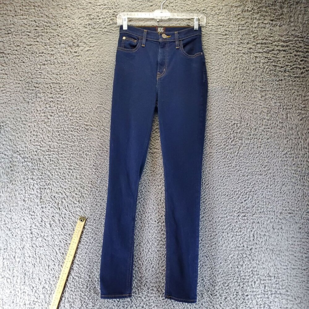 Urban Outfitters Jeans Womens 25 Blue BDG Girlfriend High-Rise Stretch Denim